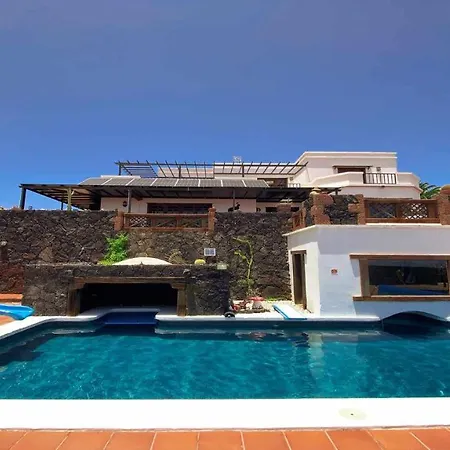 Preciosa Casa Cristian Y Maria Con Piscina Privada Villa Tias Exterior photo